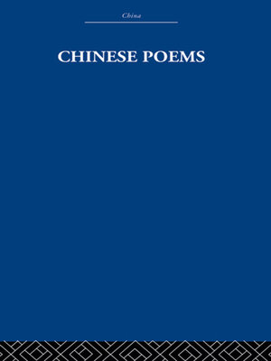 cover image of Chinese Poems